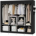 CLOSET ROPERO 4 MÓDULOS XXL REFORZADO