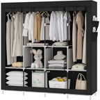 CLOSET ROPERO 4 MÓDULOS XXL REFORZADO