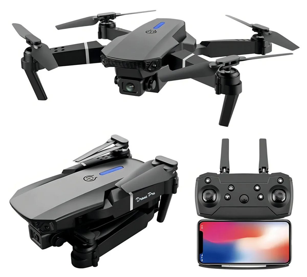 NUEVO DRON E88 PRO MAX 2026 DOBLE CAMARA 4K LAS MEJORES ACROBACIAS Y FOTOS VIDEOS DESDE EL CIELO